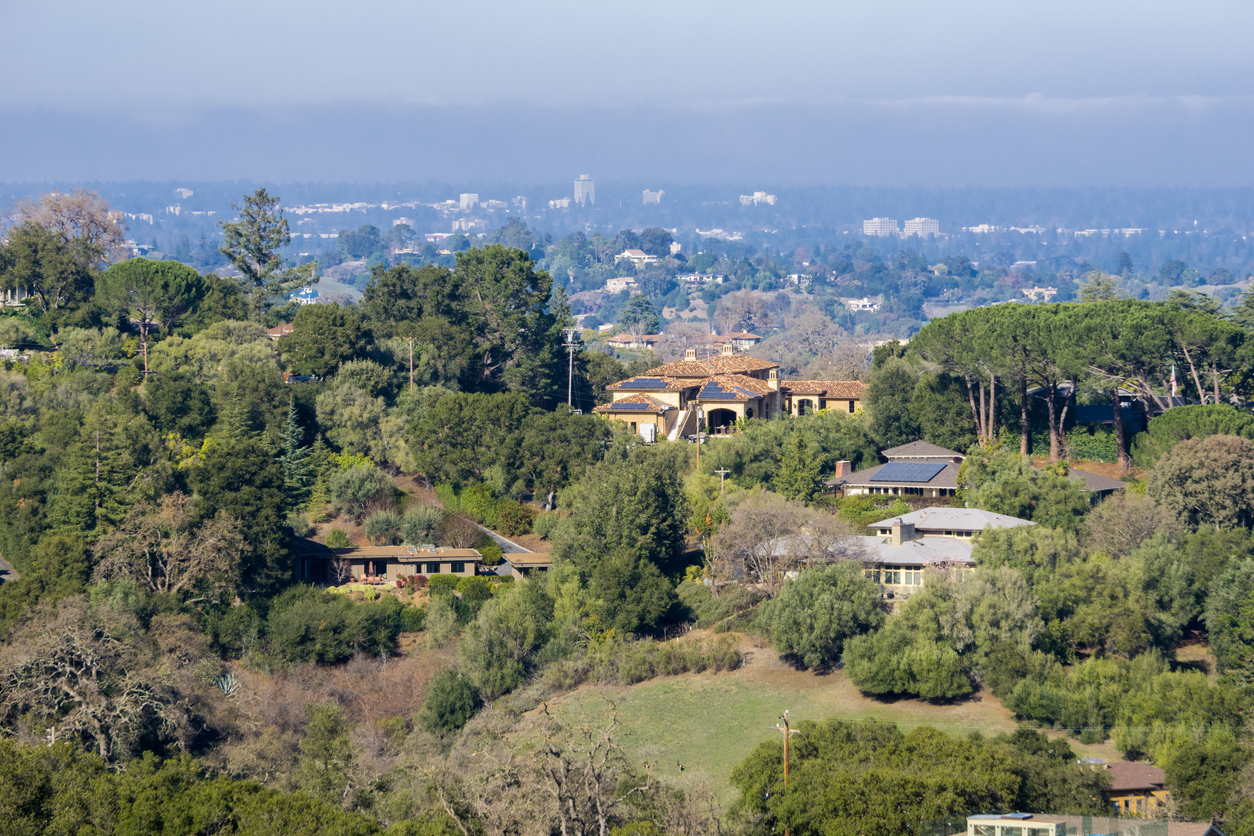 Panoramic Image of Los Altos, CA